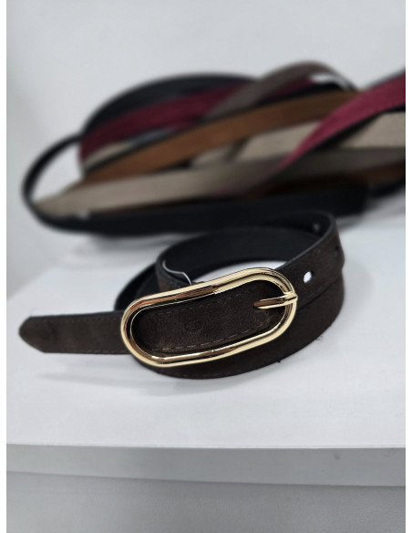 Pasek eko zamsz P19 2