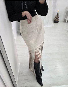 Spódnica frędzle 5392