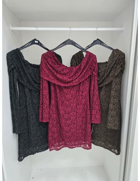 Sukienka koronka Size Plus 1349 2