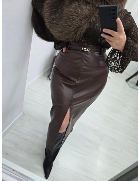 Spódnica midi Size Plus 5041