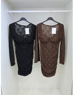 Sukienka koronka 43371