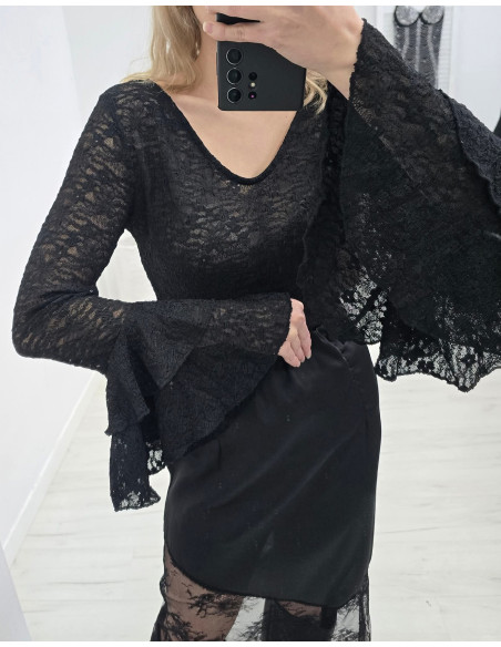 Bluzka koronka 76230