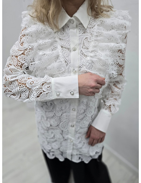 Koszula gipiura long 136