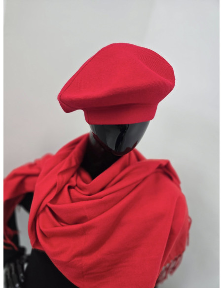 Beret z wełną B29