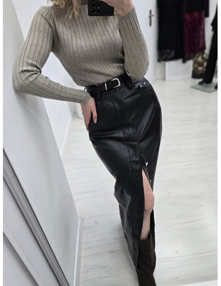 Spódnica skóra 2366 2