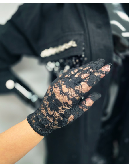 Rękawiczki koronka RKS12