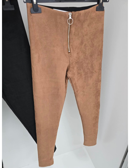 Spodnie zamszowe na zip 5726 2