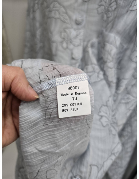 Jedwabna koszula oversize 2