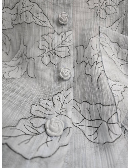 Jedwabna koszula oversize