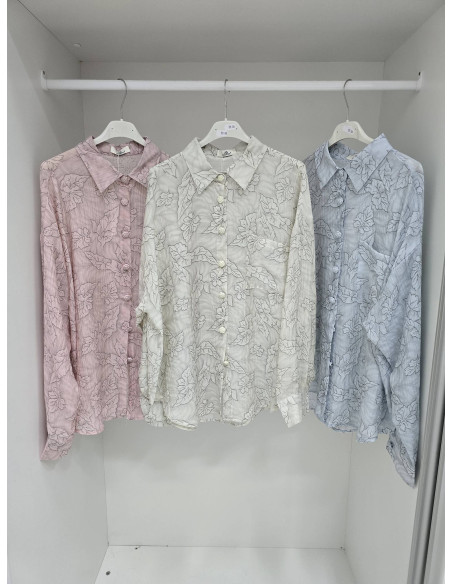 Jedwabna koszula oversize