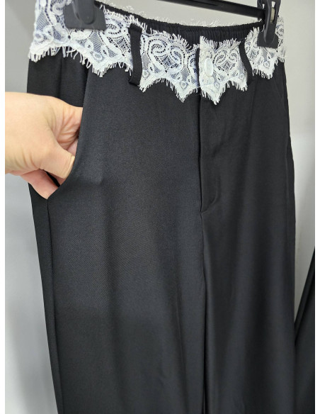 Spodnie szeroka nogawka 2