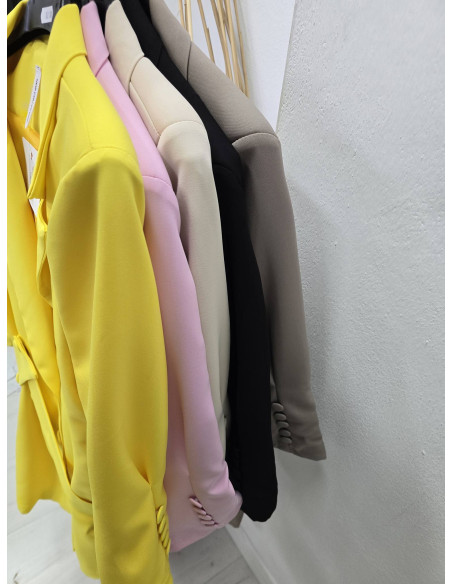 Sukienka żakietowa z paskiem 8001 2