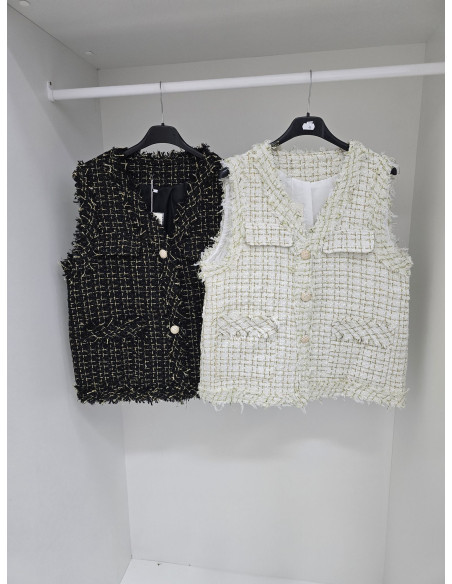 Kamizelka tweedowa GOLD 0810