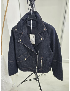 Kurtka ciemny jeans  1040