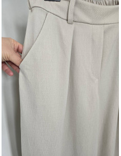 Beżowe spodnie  63129