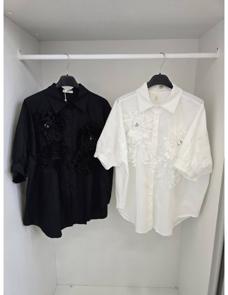 Koszula oversize biżu • 5199