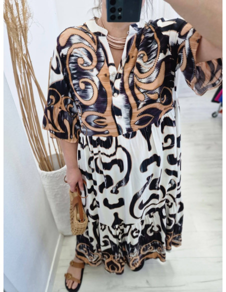 Bawełniana sukienka  083 2