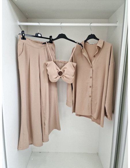 Bawełniany komplet 3częściowy 1520