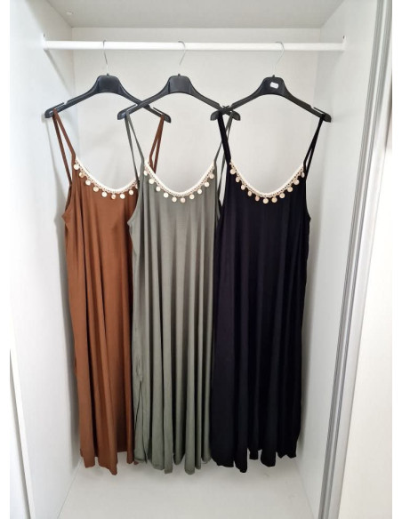 Wiskozowa sukienka plus size 4131