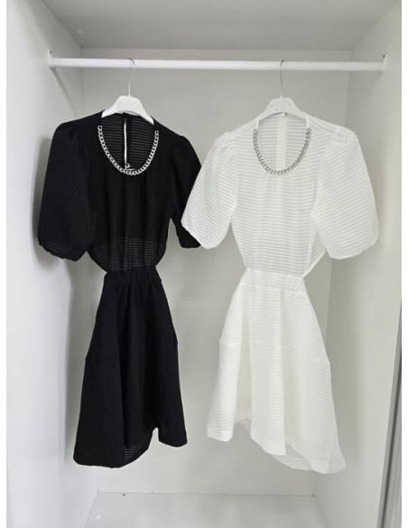 Sukienka z wycięciem 12062 2