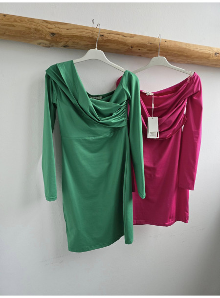 copy of Elegancka sukienka R1625 zielona