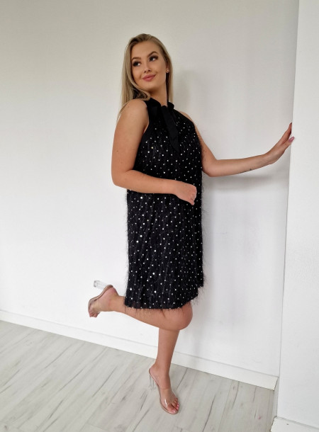 Sukienka cekinowa X540 2