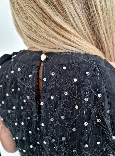 Sukienka cekinowa X540