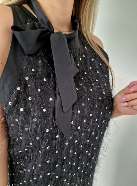 Sukienka cekinowa X540