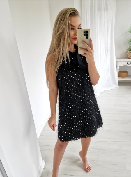 Sukienka cekinowa X540