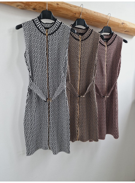 copy of Wiskozowa sukienka pasek 93285