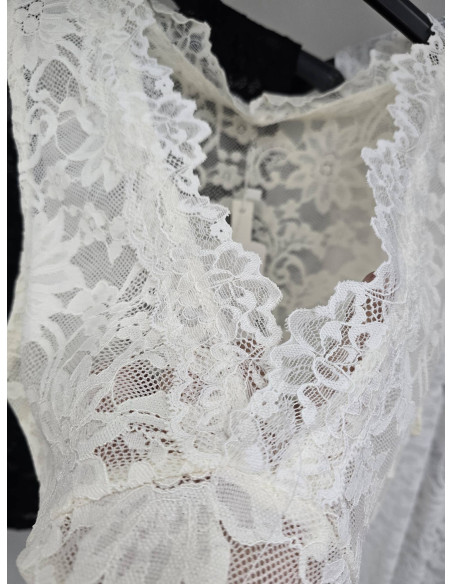 Elastyczny top koronka • 76229