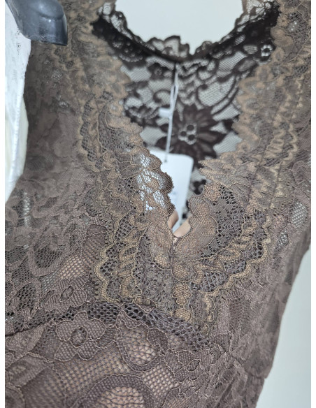 Elastyczny top koronka • 76229