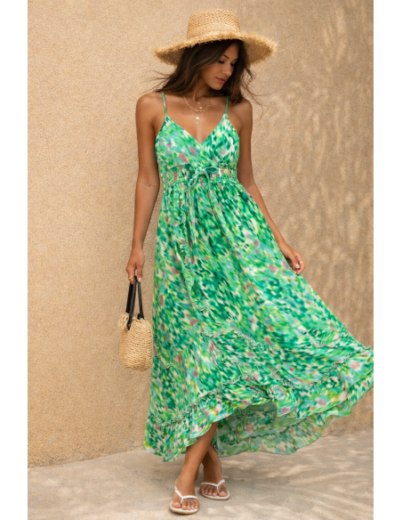 Sukienka maxi asymetryczna 19438