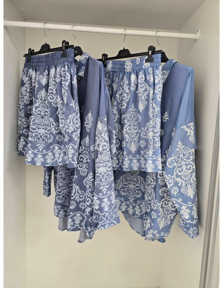 Komplet szorty + koszula • Q37