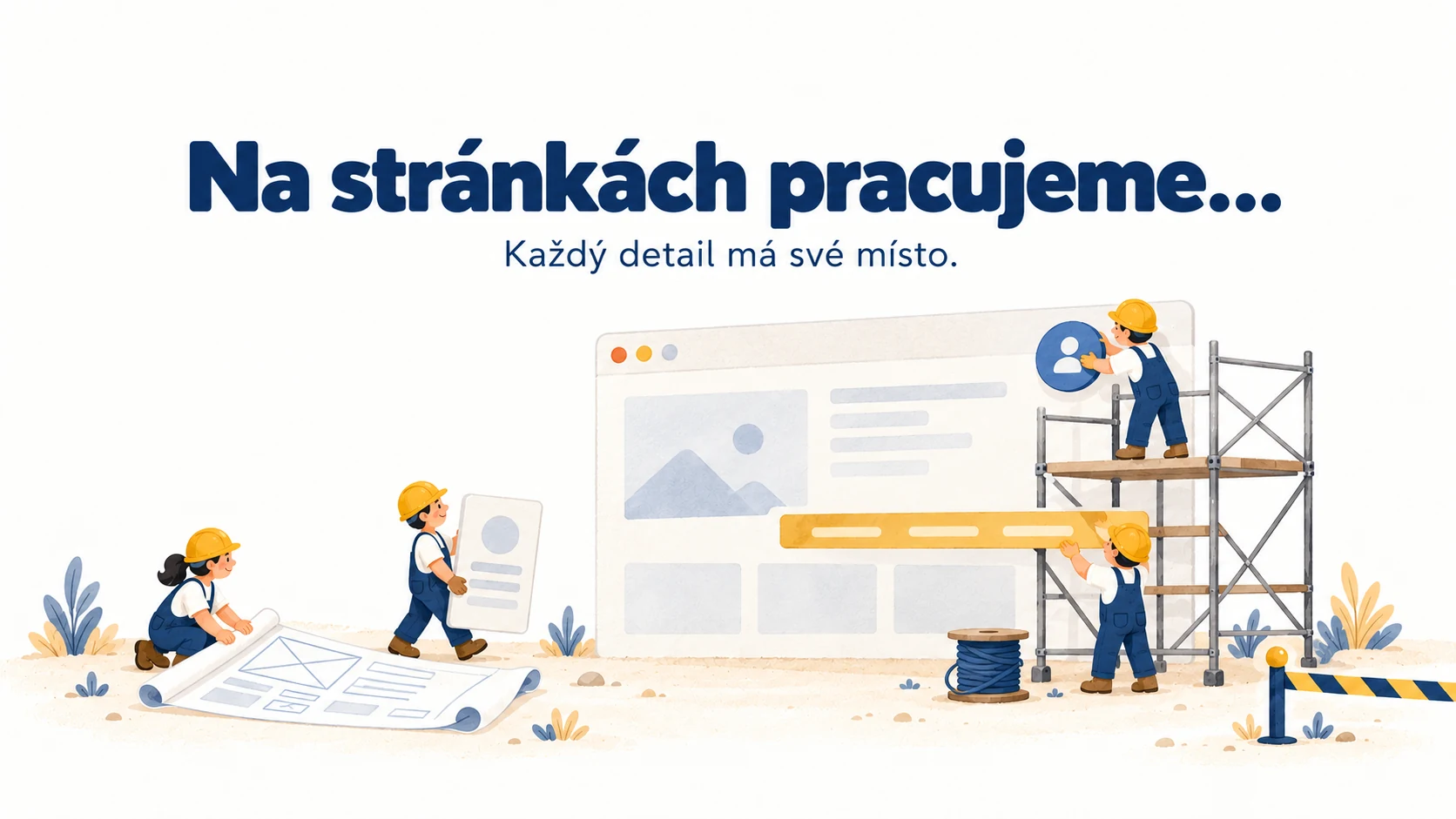 Na stránkách pracujeme…