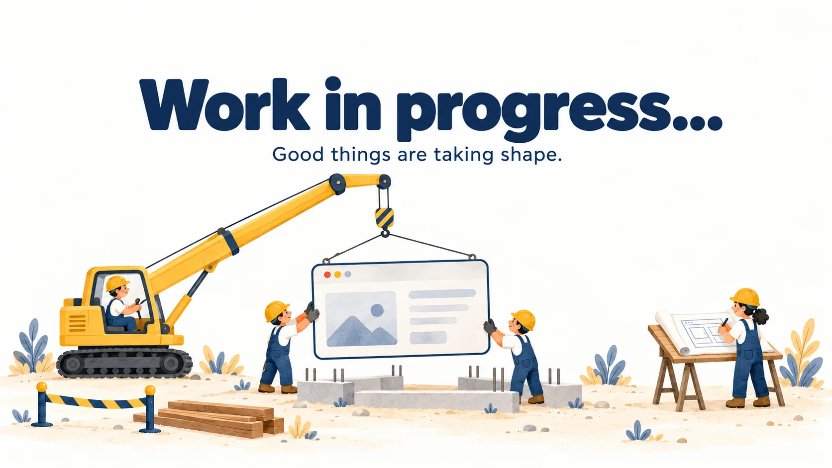 Work in progress…